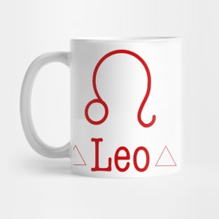 Leo symbol Mug